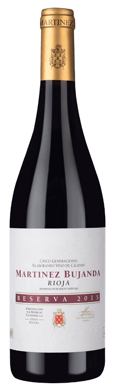 Familia Martínez Bujanda Reserva 2015 Familia Martínez Bujanda Reserva 2015
