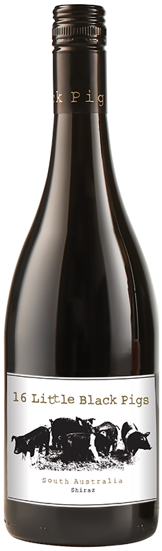 16 Little Black Pigs Shiraz