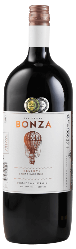 The Great Bonza Reserve Shiraz Cabernet Sauvignon (magnum) 2019 The Great Bonza Reserve Shiraz Cabernet Sauvignon (magnum) 2019