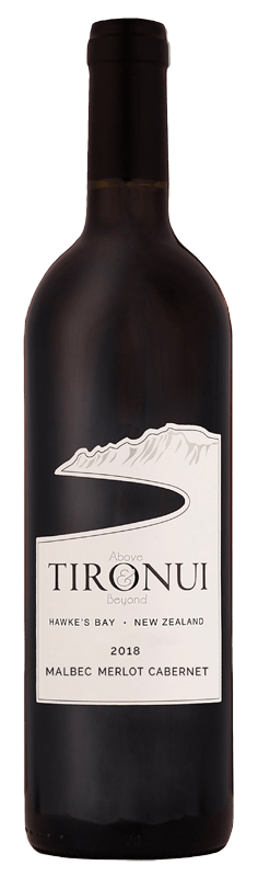 Tironui Estate Hawkes Bay Malbec Merlot Cabernet Sauvignon 2018 Tironui Estate Hawkes Bay Malbec Merlot Cabernet Sauvignon 2018