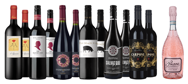 Customer Favourite Reds + Gold-medal Prosecco Rosé Customer Favourite Reds + Gold-medal Prosecco Rosé