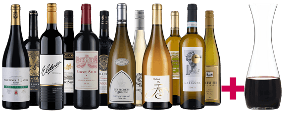 Fine Wine Dozen (includes Dartington Decanter) Fine Wine Dozen (includes Dartington Decanter)