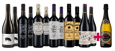 Top 12 International Reds Only Dozen + Aussie Fizz