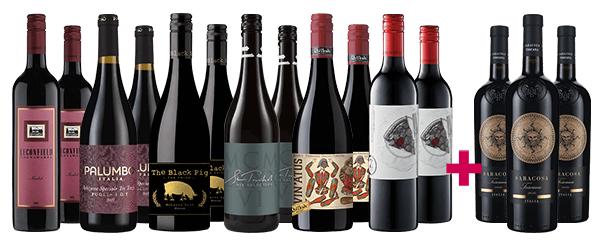 High-Pointed Reds + 3 x 98pt Saracosa 15-btl Mixed Case