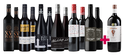 Festive Table Reds Dozen + Bonza Magnum