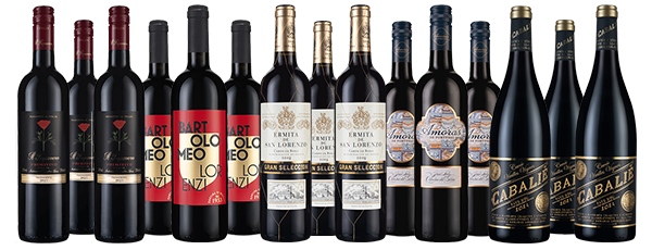 Euro Reds + 3-bottle fine Italian Add-on