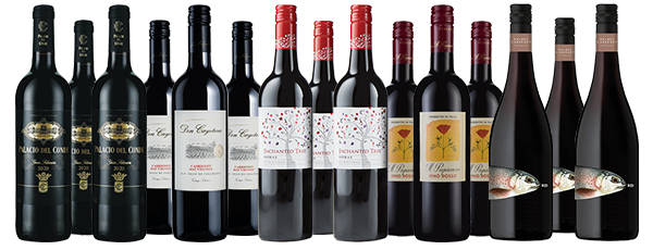 Jumbo Reds 15-bottle Case