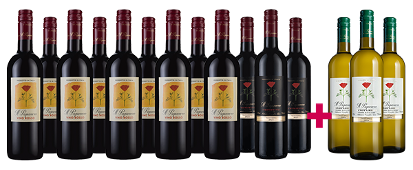 Il Papavero Prince & King + Pinot Grigio Add-on