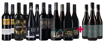 Durif Favourites Dozen + Trimboli Bin Select 3-bottle Add-on