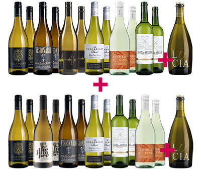 Top 12 International Whites + Fizz 26-bottle BULK DEAL