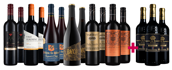 European Taste Tour Reds + Luxury Rioja Reserva Add-on European Taste Tour Reds + Luxury Rioja Reserva Add-on