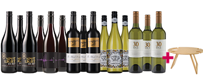 Long Weekend Reds & Whites Mixed Case+ Picnic Table Long Weekend Reds & Whites Mixed Case+ Picnic Table
