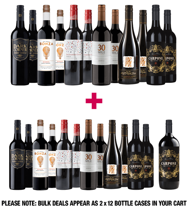 Festive Table Reds BULK DEAL with Magnum Festive Table Reds BULK DEAL with Magnum