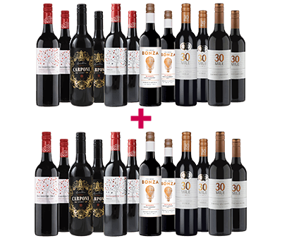 All-Gold Johnny Q Reds 24-bottle BULK Deal