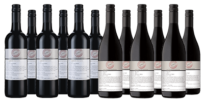 Hand Select Cleanskin Clearance Dozen: 6 Shiraz +6 Cabernet Duo