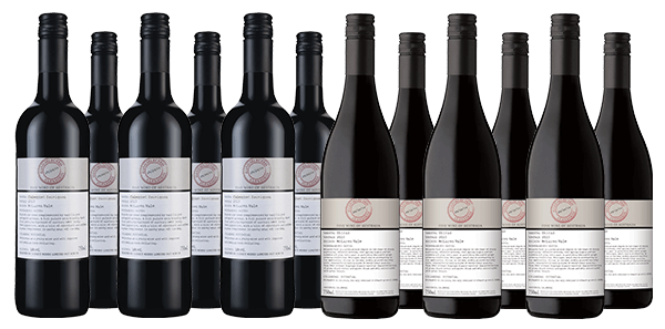 Hand Select Cleanskin Clearance Dozen: 6 Shiraz +6 Cabernet Duo Hand Select Cleanskin Clearance Dozen: 6 Shiraz +6 Cabernet Duo