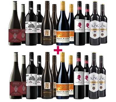 Exclusive Aussie Reds 24-bottle BULK DEAL