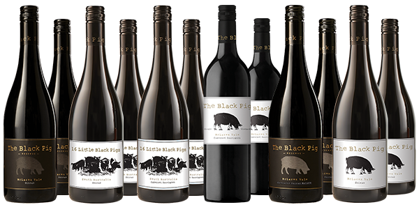 Black Pig Family Dozen