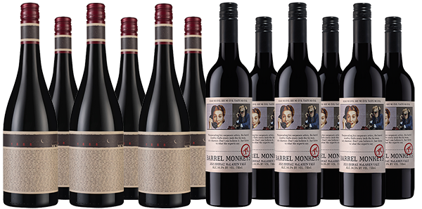 RedHeads icon Reds Dozen 6x Barrel Monkeys +6x 1888 Shiraz