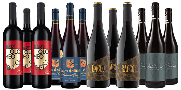 The Fab Four Reds Dozen