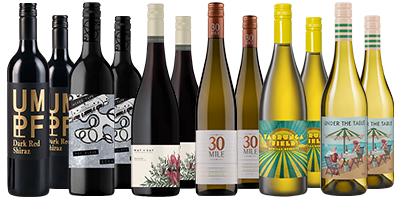 Aussie Favourite reds & Whites Mixed Dozen