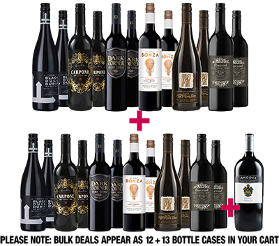Festive Table Reds 24-bottle Bulk Deal (including Gold-medal Magnum)