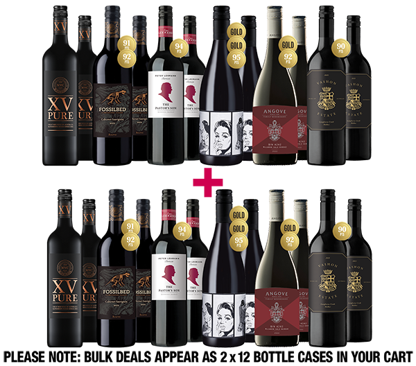 Exclusive Aussie Red 24-bottle BULK DEAL