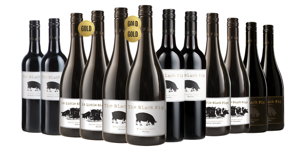 The Black Pig Family Festive Reds Dozen