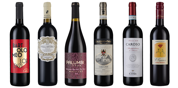 ‘Top-to-Toe’ Italian Reds Six Pack ‘Top-to-Toe’ Italian Reds Six Pack